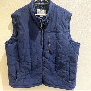 Orvis Mens insulated Vest XXL Blue